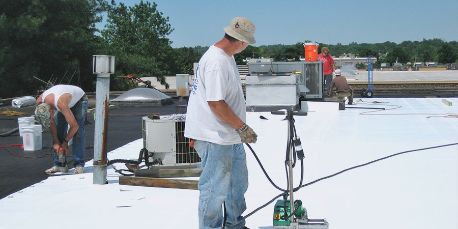 tpo-and-pvc-commercial-roofing by Peak Performance Roofing